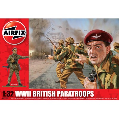 WWII British Paratroops - 1/32 SCALE - AIRFIX A02701V